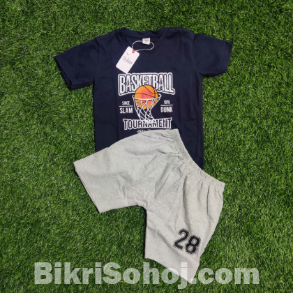 Baby Combo Set T-shirt and Half - Pant